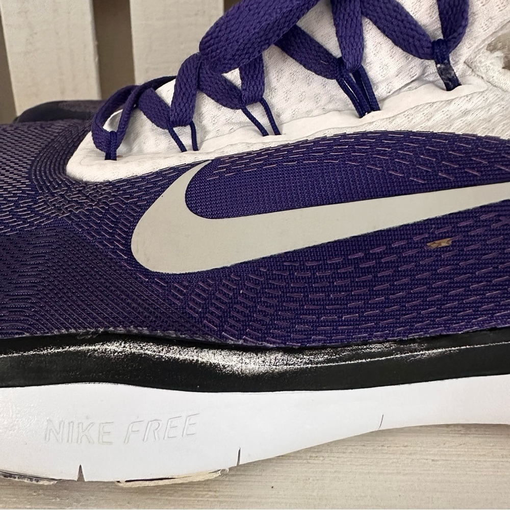 Nike Free Trainer V7 VT TCU Purple White Men’s Size 13 Athletic Shoes - Picture 8 of 13